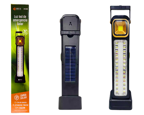 LUZ DE EMERGENCIA ORYX 48 LED SOLAR