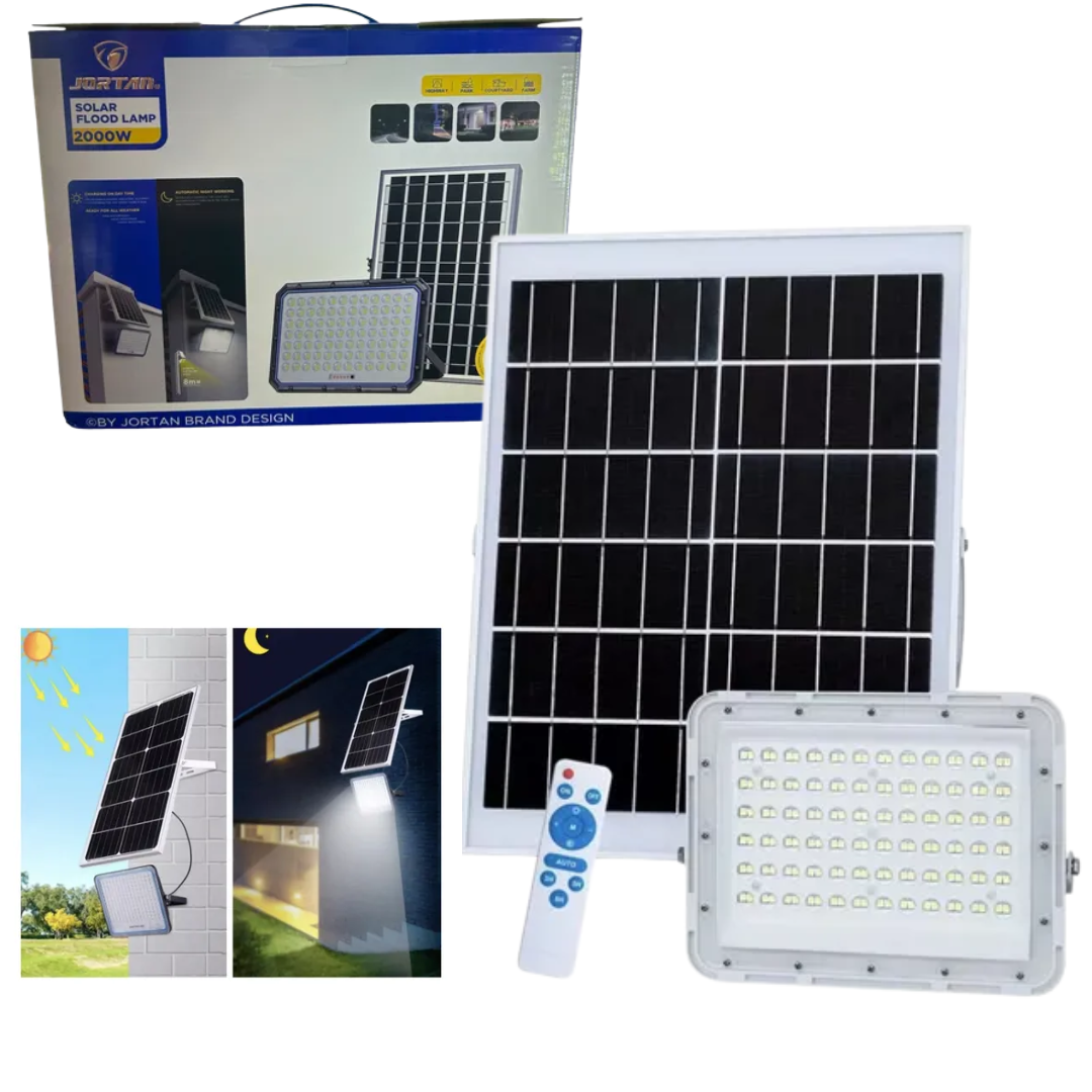 REFLECTOR CON PANEL SOLAR 2000W