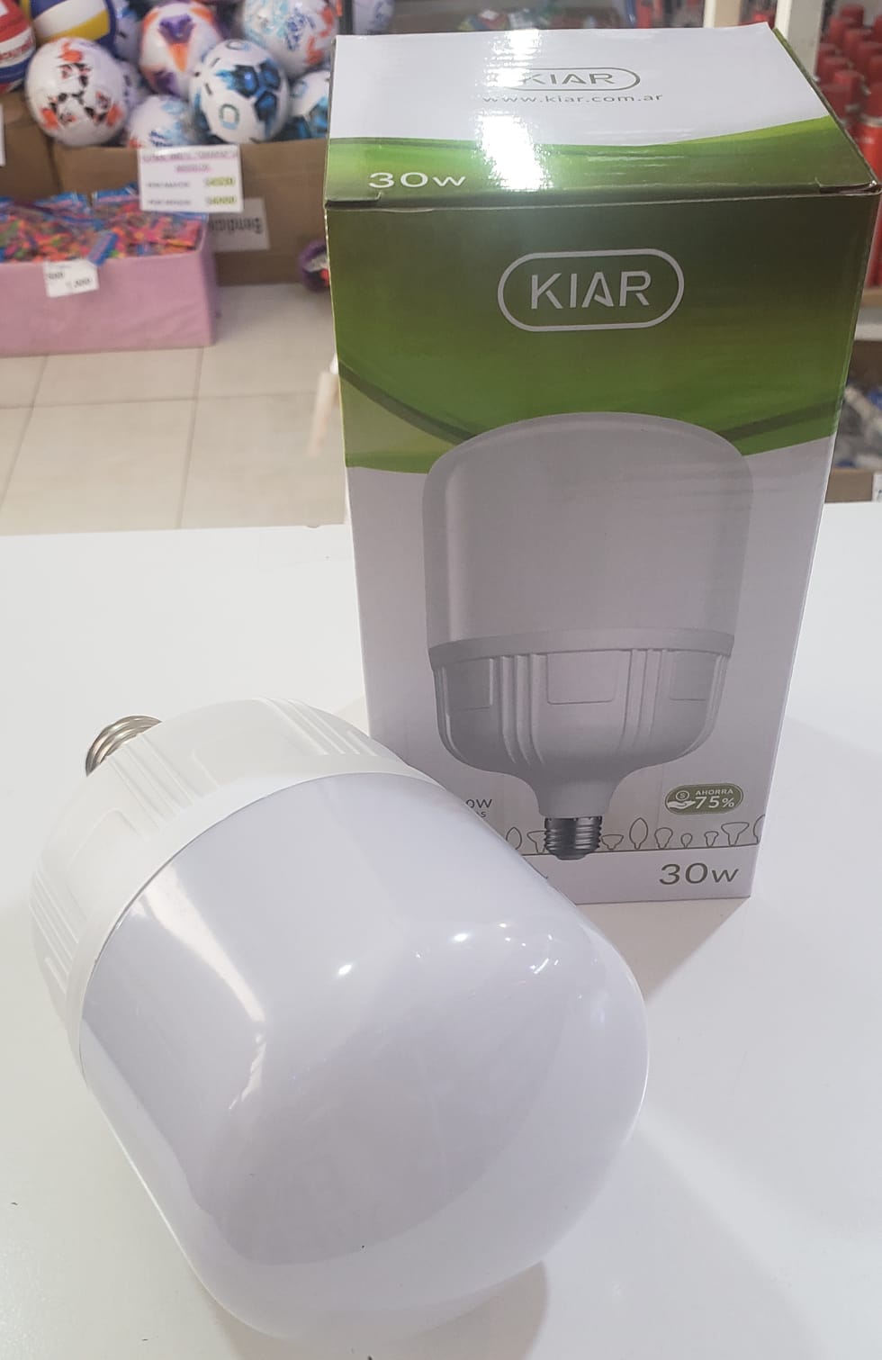 LAMPARA GALPONERA 30W FRIA KIAR