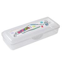 PORTA CEPILLO Y PASTA PLASTICO DECORADO