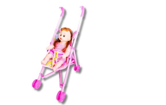 MUÑECA C/COCHECITO FASHION 999-13 B.