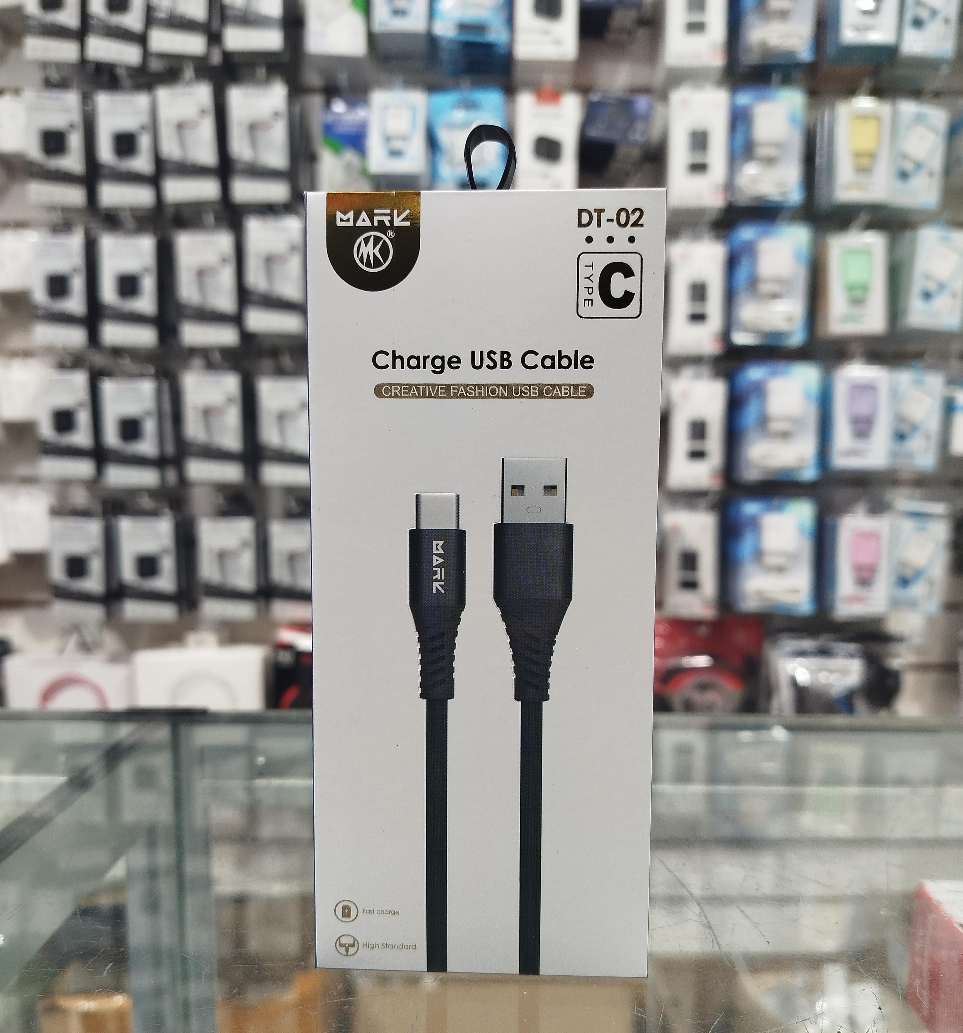 CABLE TIPO C DT-02 MALLADO 2.4A