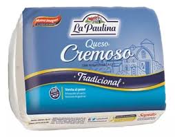 QUESO CREMOSO LA PAULINA MEDIO KG