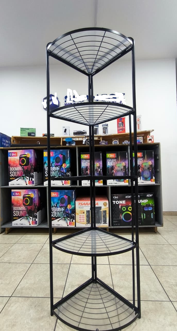 ESQUINERO CON 5 ESTANTES 38x36x156mm