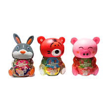 GELATINA ALCANCIA MUÑECO- X100U