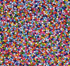 GRANA MULTICOLOR PELOTITA 200G