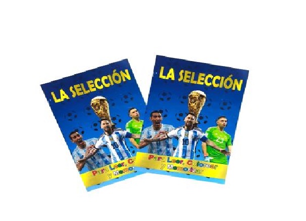 LIBRITO PARA COLOREAR ARGENTINA MUNDIAL