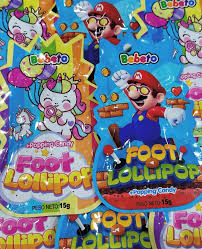 CHUPETIN MARIO BROS UNICORNIOFOOT LOLLIPOP BEBETO