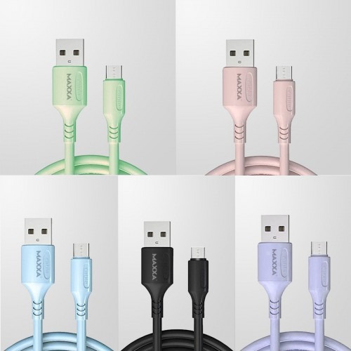 CABLE MICRO USB 2A 1.2M M22 MAXXA