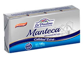 MANTECA LA PAULINA 100G