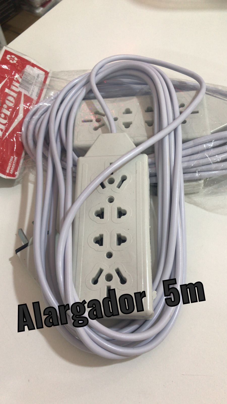 ZAPATILLA ALARGADOR 5M MICROLUZ