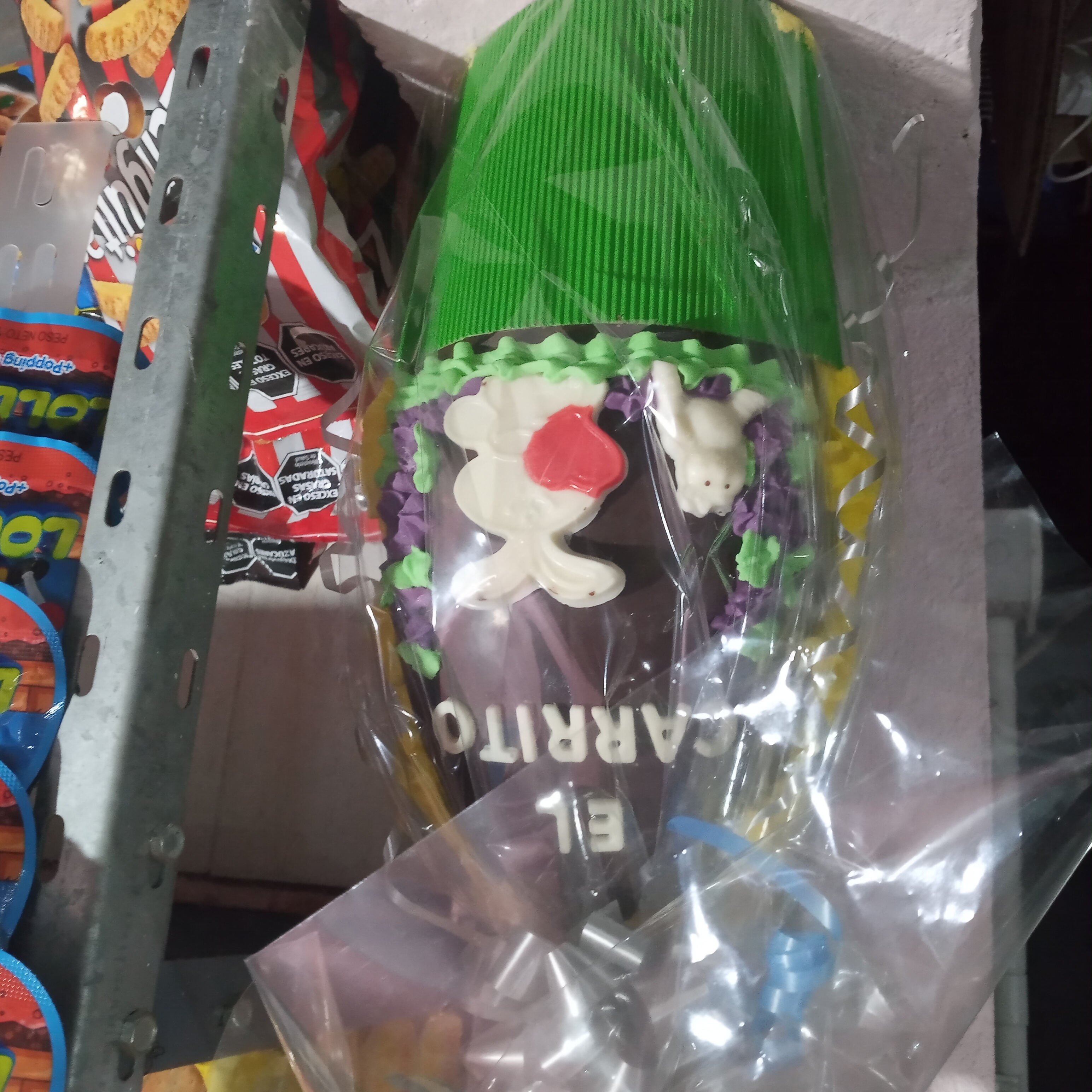 HUEVO DE PASCUA GIGANTE  EL CARRITO
