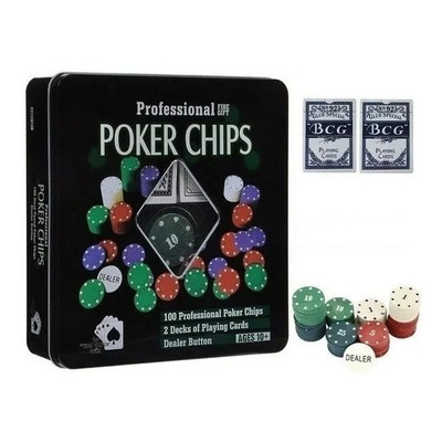 CARTAS Y FICHAS DE POKER