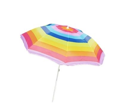 SOMBRILLA INTERIOR PLATEADO 1.60MTS FIJA